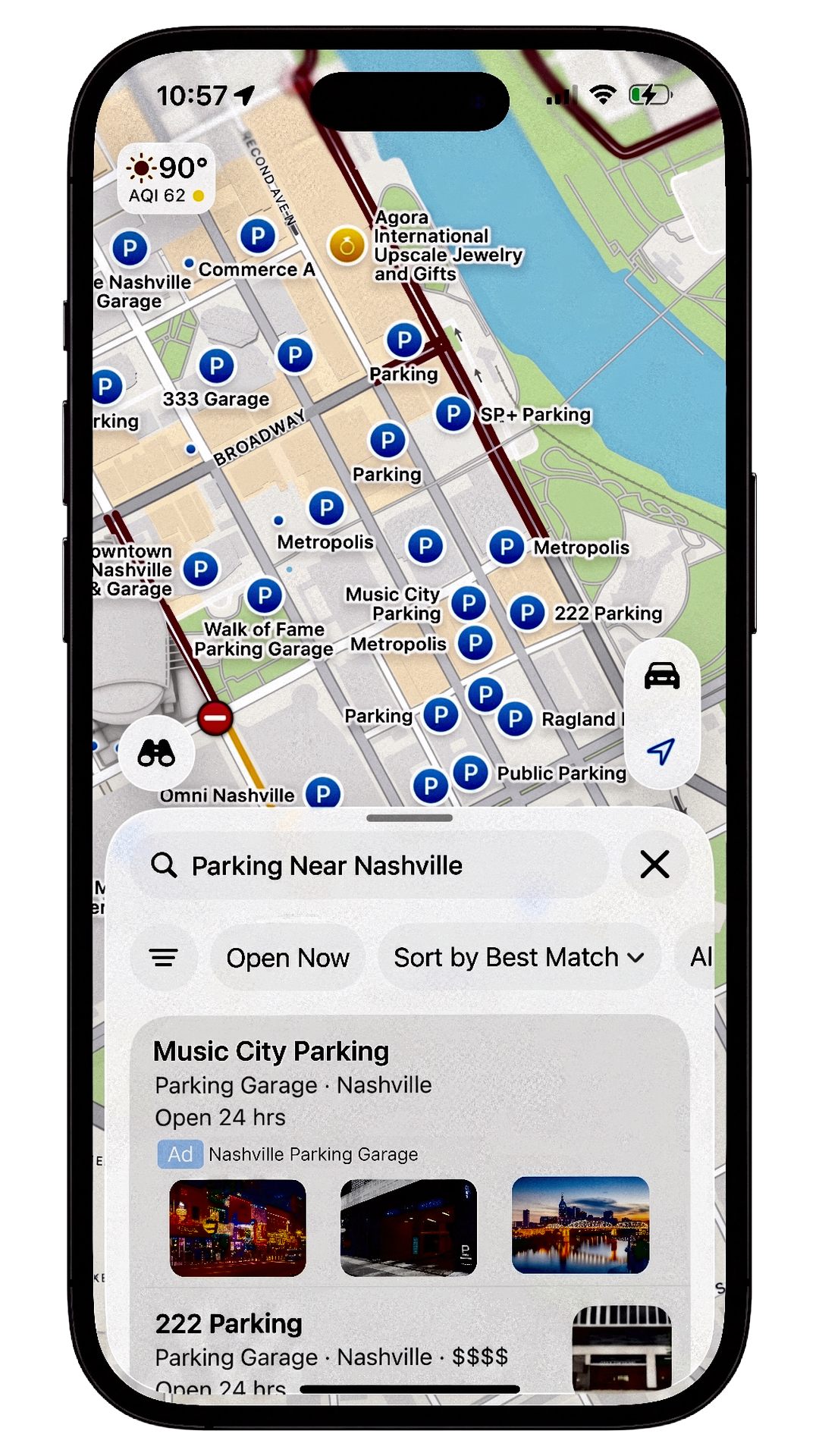 Live on both Google and Apple Maps